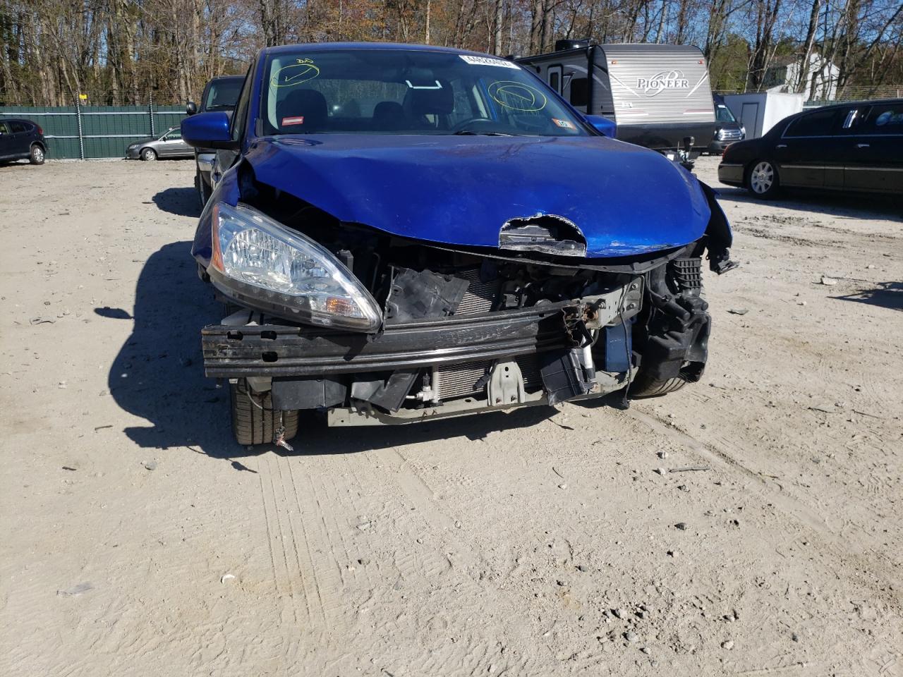 Photo 19 from auction – 2014 NISSAN SENTRA S with VIN 3N1AB7AP0EY293837