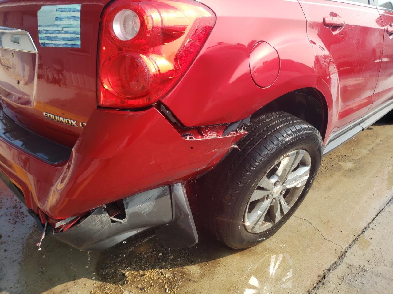 Photo 9 from auction – 2013 CHEVROLET EQUINOX LT with VIN 2GNALDEK6D6229719