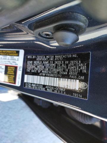 Photo 10 from auction – 2017 TOYOTA CAMRY LE with VIN 4T1BF1FK5HU735112