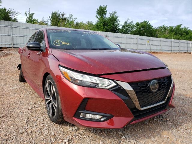 NISSAN SENTRA SR 2022 with VIN 3N1AB8DV4NY232376 - Photo from auction