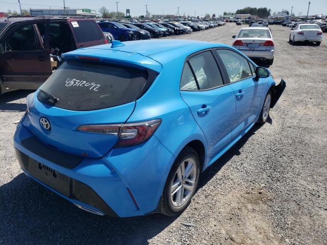 Photo 4 from auction – 2021 TOYOTA COROLLA SE with VIN JTNK4MBE4M3139058