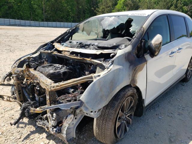 Photo 9 from auction – 2021 HONDA ODYSSEY EX with VIN 5FNRL6H73MB038249