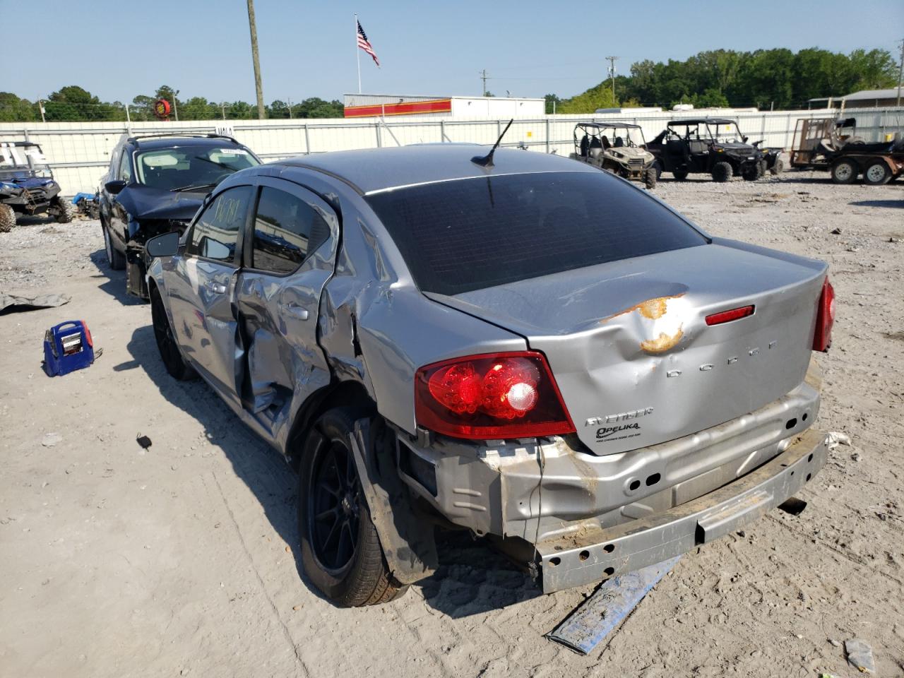 Photo 3 from auction – 2013 DODGE AVENGER SE with VIN 1C3CDZAB4DN619459