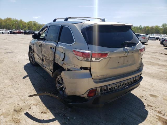Photo 3 from auction – 2014 TOYOTA HIGHLANDER with VIN 5TDJKRFH0ES020401