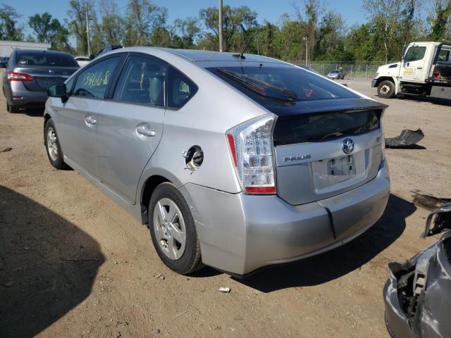 Foto 3 de la subasta – 2010 TOYOTA PRIUS con VIN JTDKN3DU8A1003409