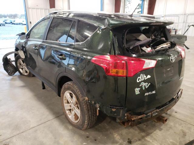 Photo 3 from auction – 2013 TOYOTA RAV4 XLE with VIN 2T3RFREVXDW092041