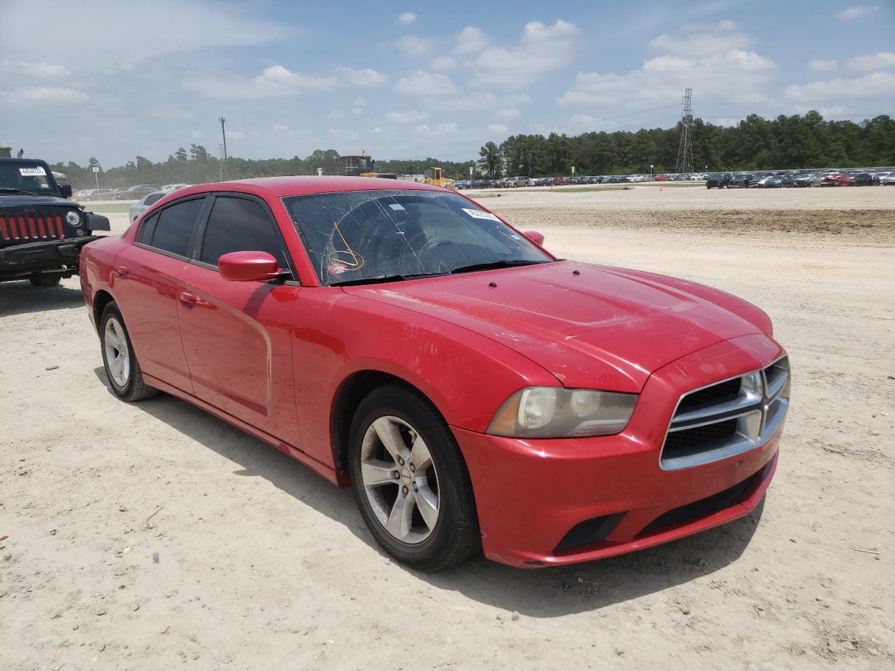 DODGE CHARGER SE 2012 with VIN 2C3CDXBG1CH187872 - Photo from auction