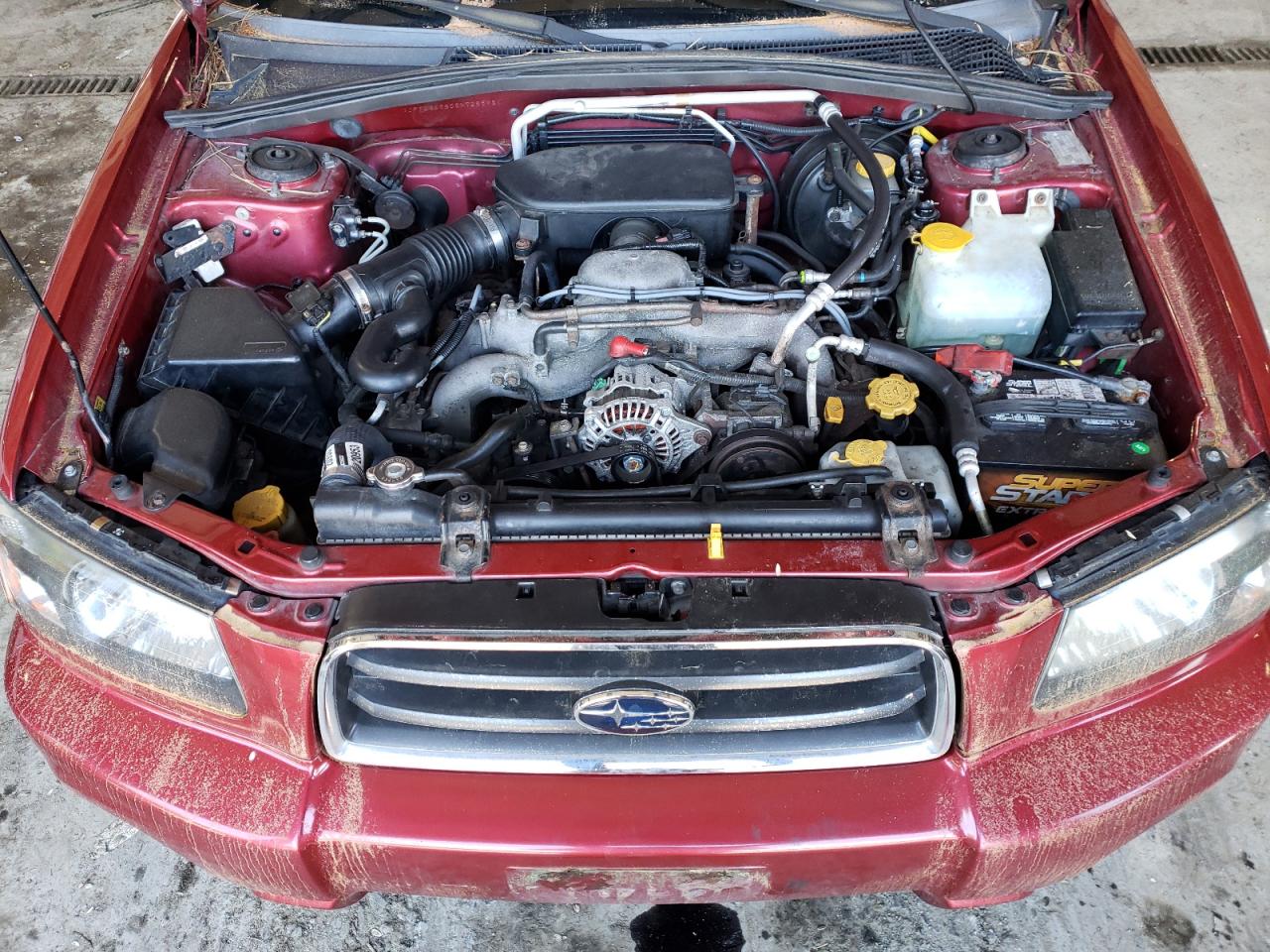 Photo 7 from auction – 2005 SUBARU FORESTER 2 with VIN JF1SG65655H725595