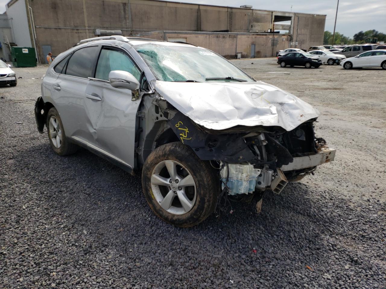 LEXUS RX 350 2010 with VIN 2T2BK1BA0AC057199 - Photo from auction