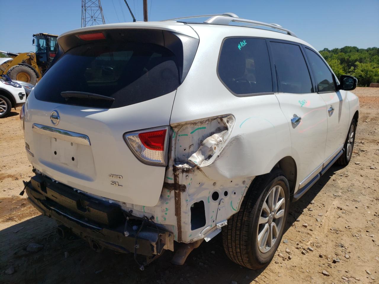 Photo 4 from auction – 2016 NISSAN PATHFINDER with VIN 5N1AR2MM8GC652453