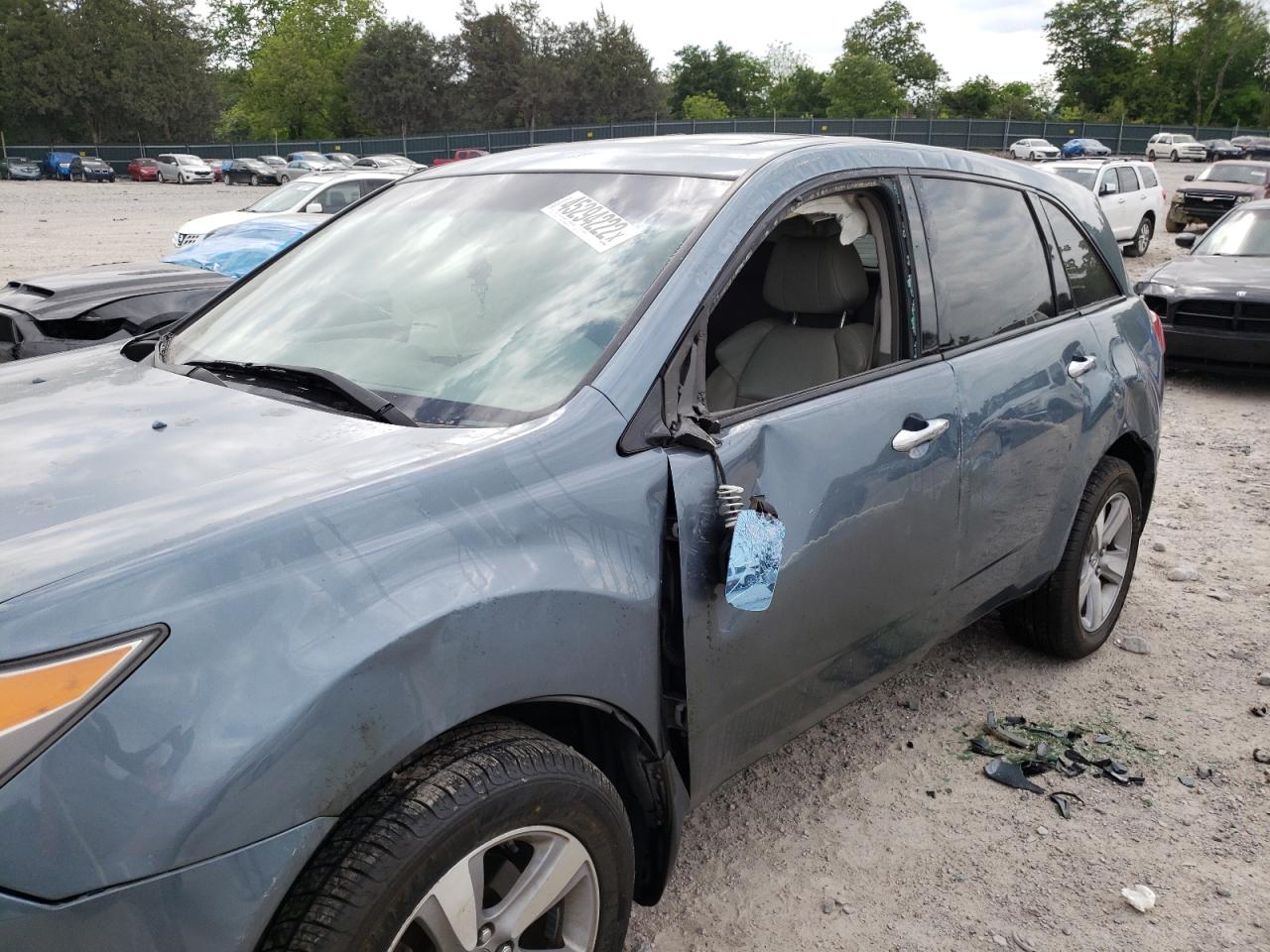 Photo 9 from auction – 2008 ACURA MDX with VIN 2HNYD28218H518371