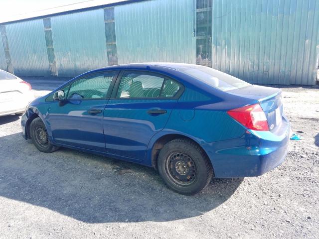 Photo 3 from auction – 2012 HONDA CIVIC DX with VIN 2HGFB2E21CH036534