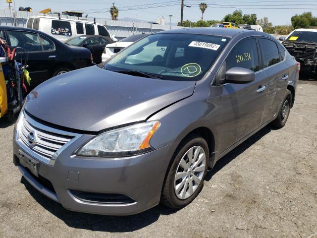 Photo 2 from auction – 2015 NISSAN SENTRA S with VIN 3N1AB7AP3FY282137