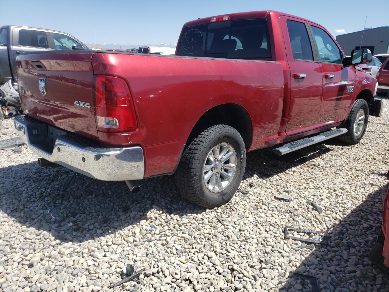 Photo 4 from auction – 2013 RAM 1500 SLT with VIN 1C6RR7GG1DS677634