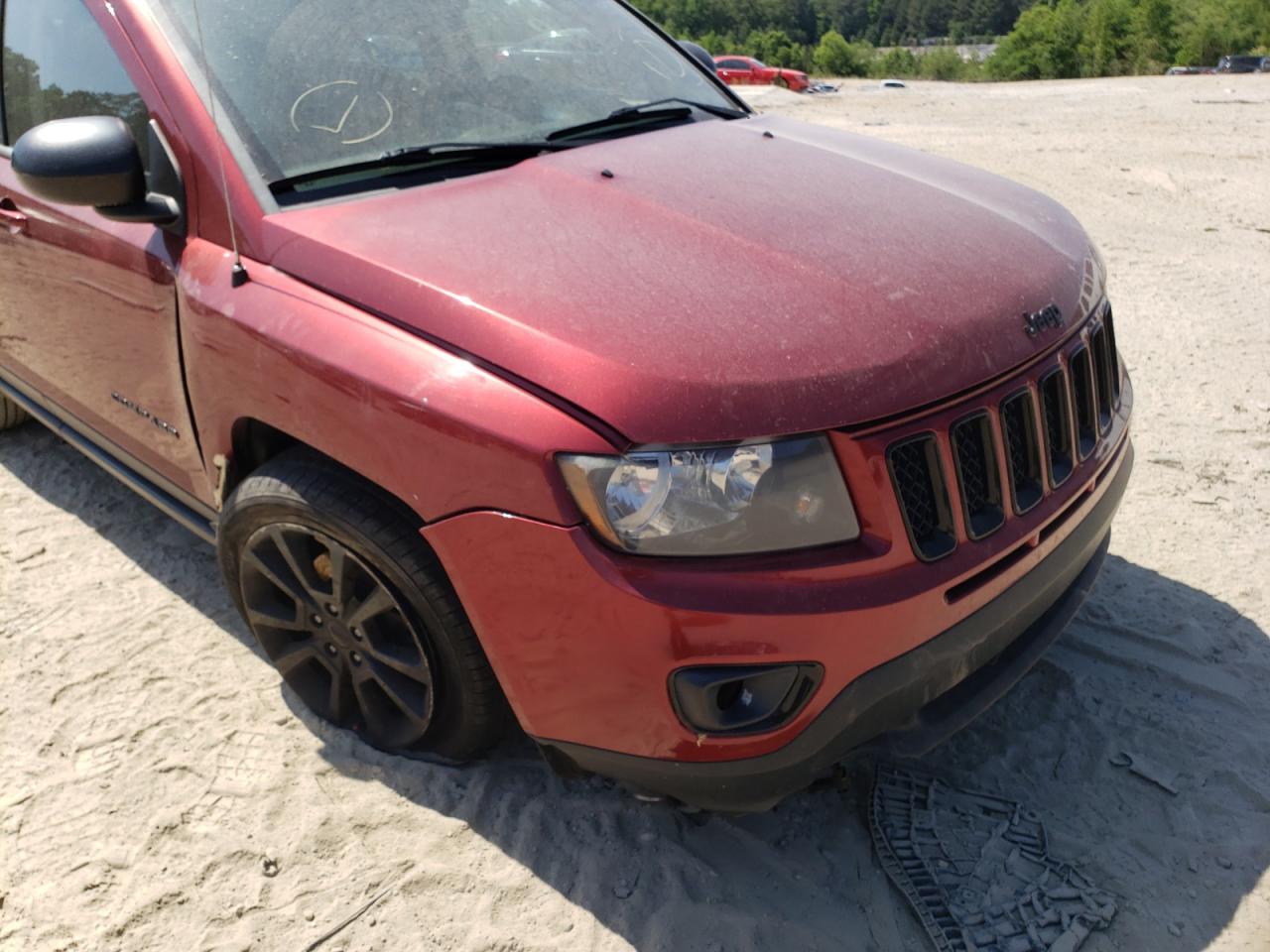 Photo 9 from auction – 2014 JEEP COMPASS SP with VIN 1C4NJCBA9ED662718