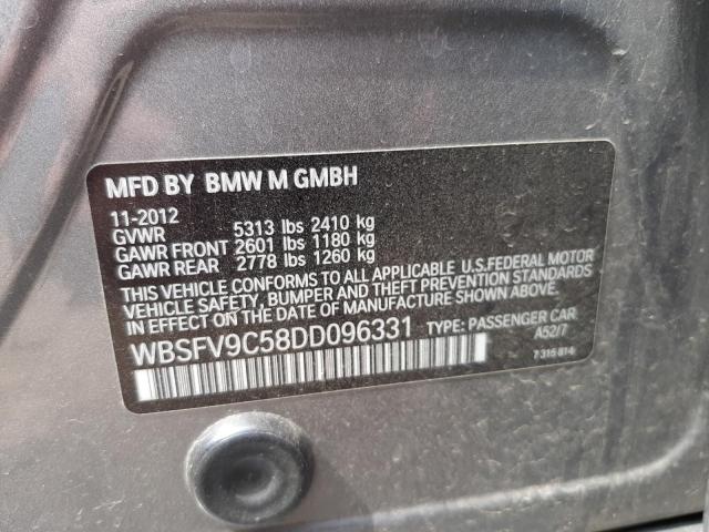 Photo 10 from auction – 2013 BMW M5 with VIN WBSFV9C58DD096331
