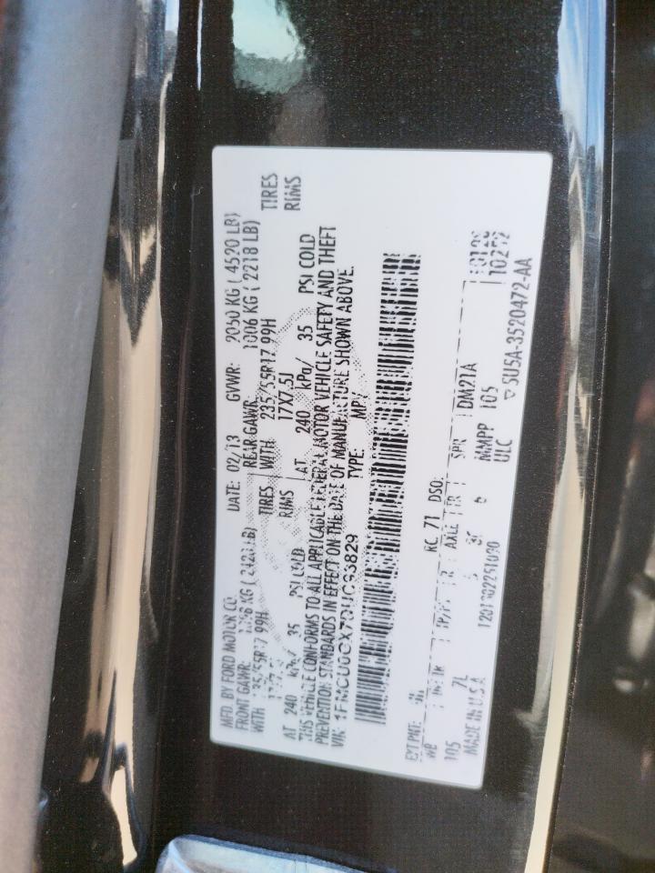 Photo 10 from auction – 2013 FORD ESCAPE SE with VIN 1FMCU0GX7DUC93829