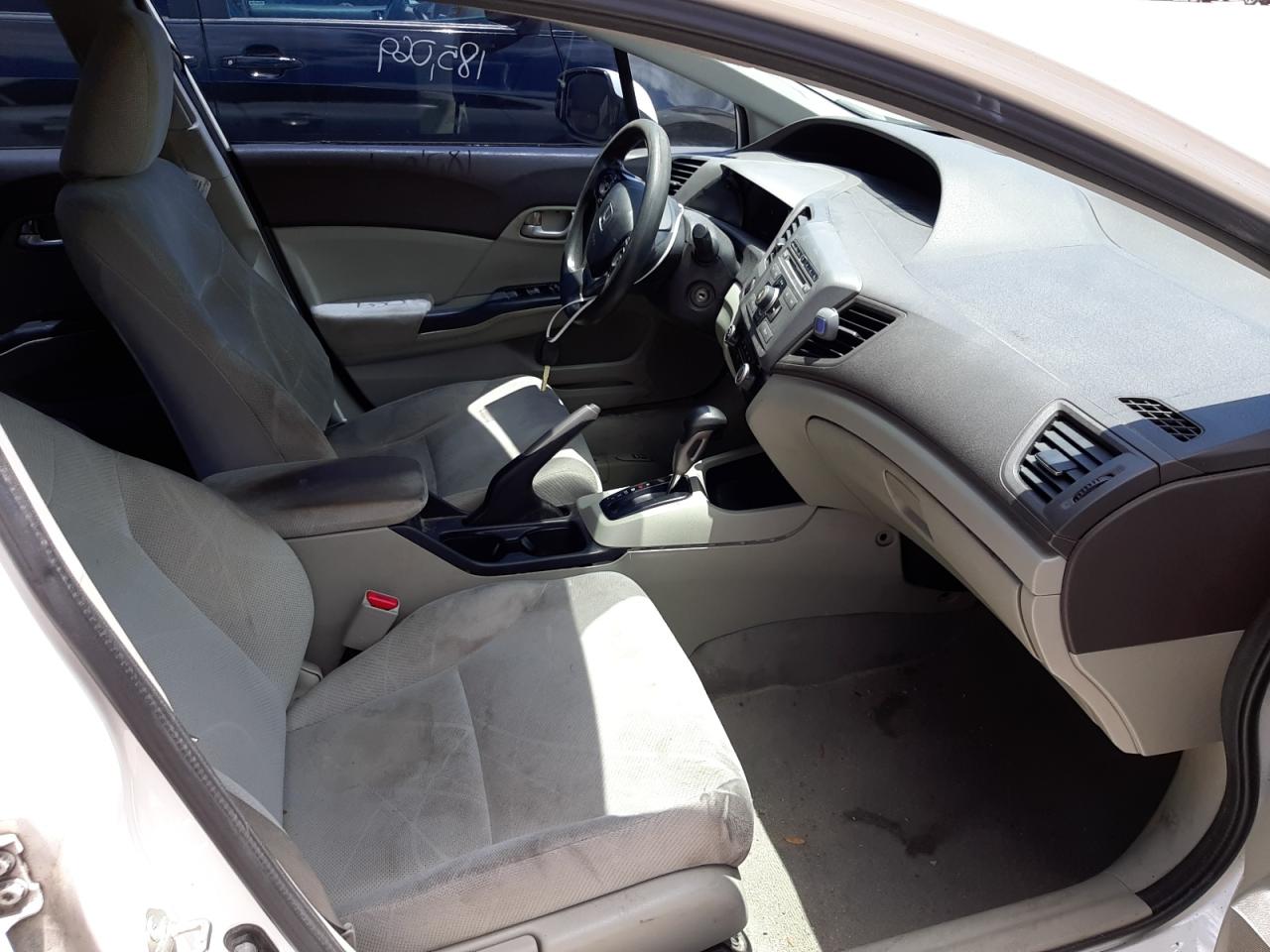Photo 5 from auction – 2012 HONDA CIVIC LX with VIN 2HGFB2F50CH563702