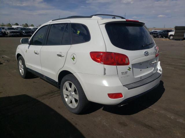 Photo 3 from auction – 2007 HYUNDAI SANTA FE S with VIN 5NMSH13E47H024102
