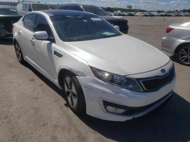 KIA OPTIMA HYB 2012 with VIN KNAGM4AD3C5009355 - Photo from auction