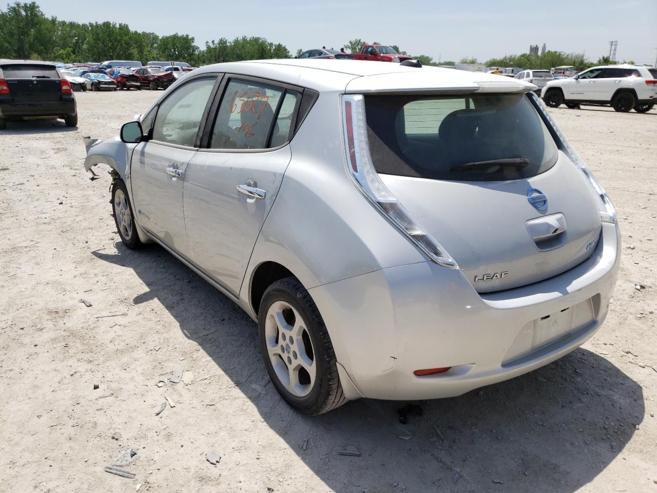 Photo 3 from auction – 2013 NISSAN LEAF S with VIN 1N4AZ0CPXDC406171