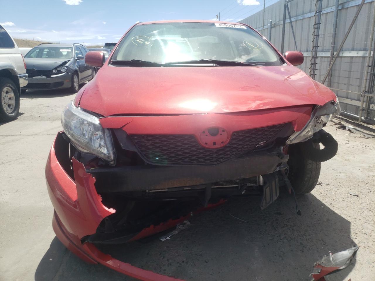 Photo 9 from auction – 2009 TOYOTA COROLLA BA with VIN 1NXBU40E49Z006501