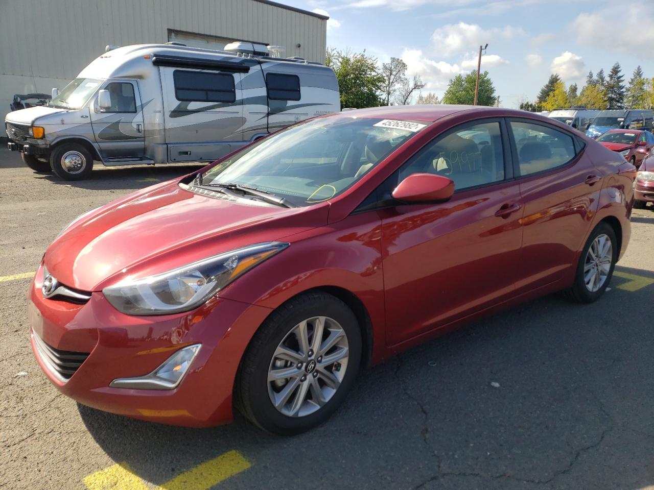 Photo 2 from auction – 2016 HYUNDAI ELANTRA SE with VIN 5NPDH4AE3GH722555