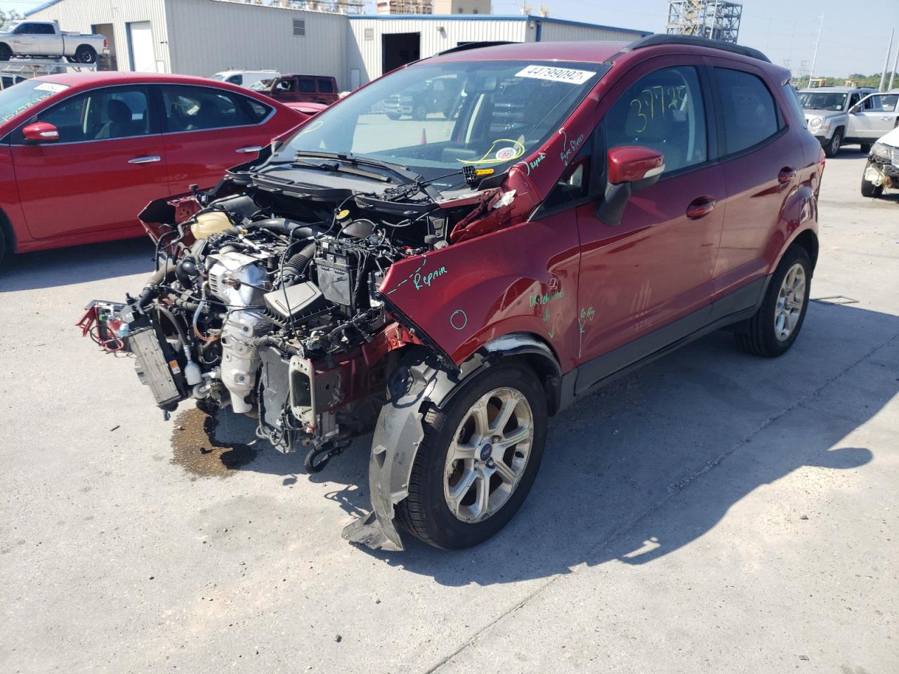 Photo 2 from auction – 2018 FORD ECOSPORT S with VIN MAJ3P1TE8JC200538