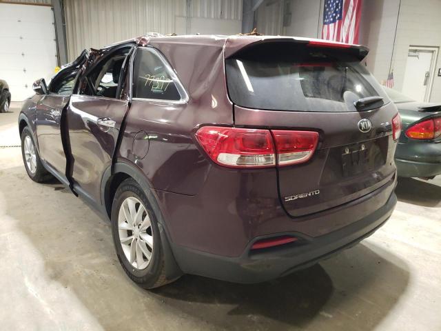 Photo 3 from auction – 2017 KIA SORENTO LX with VIN 5XYPGDA32HG275451