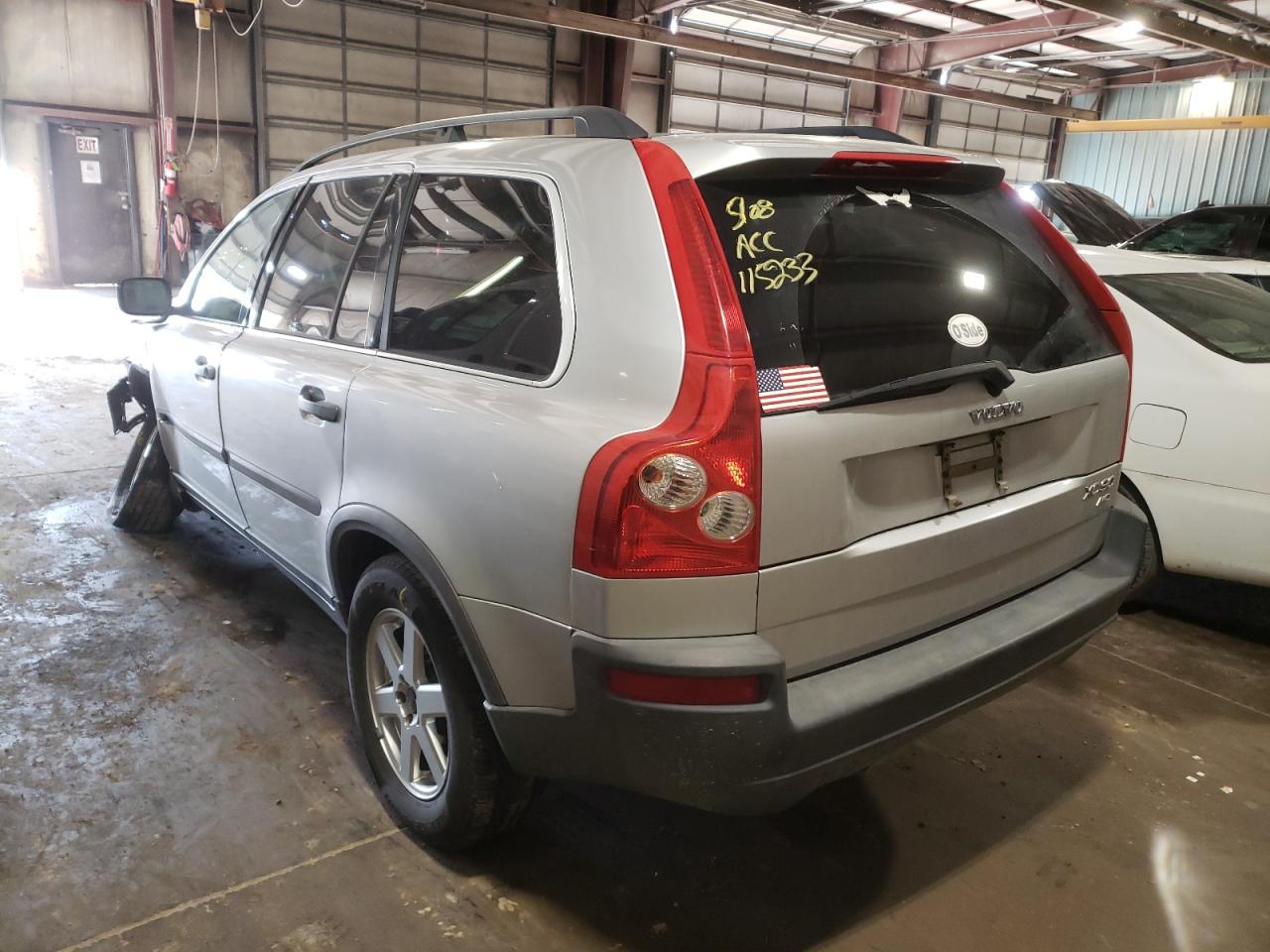 Photo 3 from auction – 2004 VOLVO XC90 with VIN YV1CZ59H041115233
