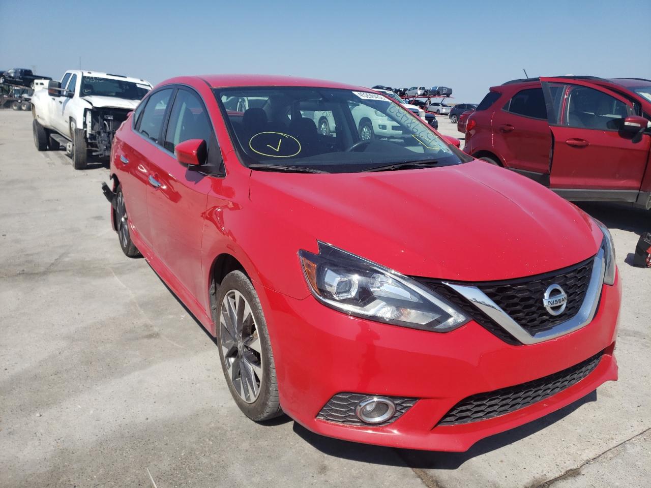 Photo 1 from auction – 2017 NISSAN SENTRA S with VIN 3N1AB7AP2HY228590