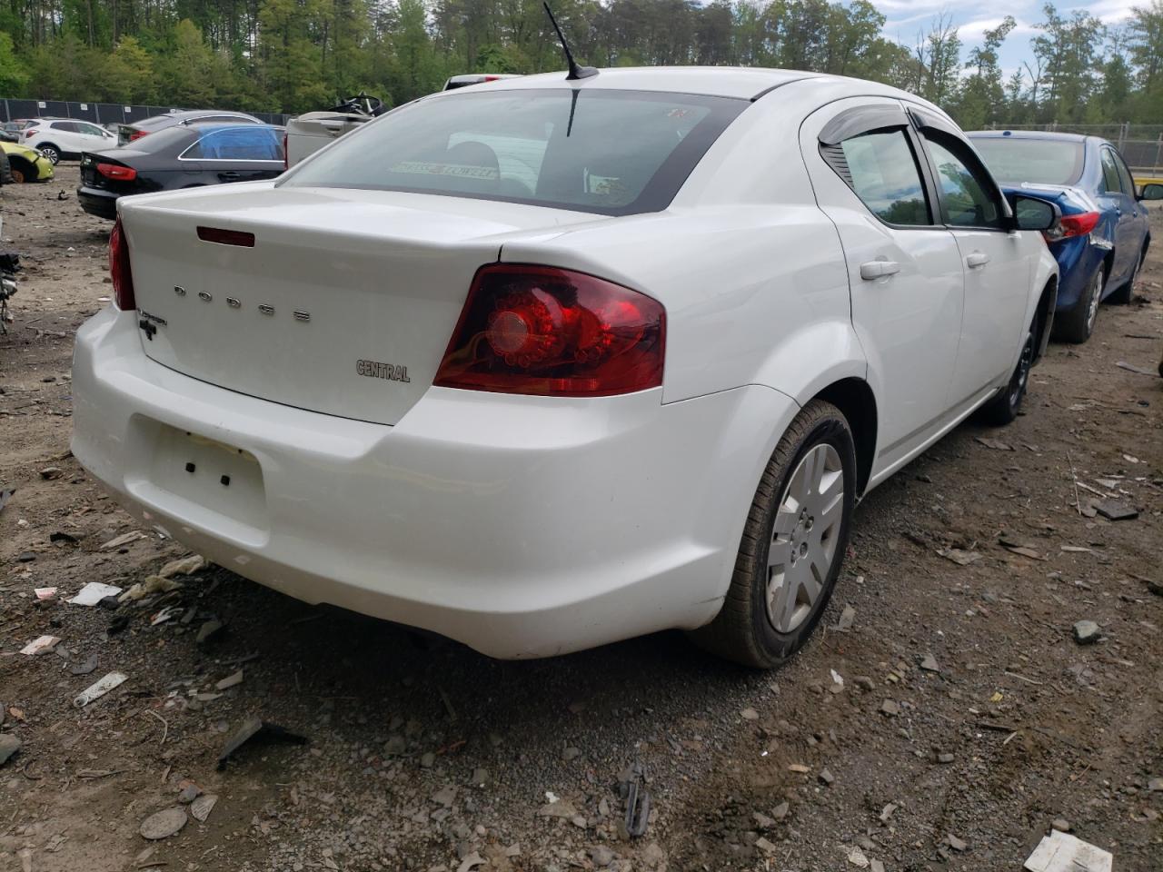 Photo 4 from auction – 2014 DODGE AVENGER SE with VIN 1C3CDZAB2EN202620