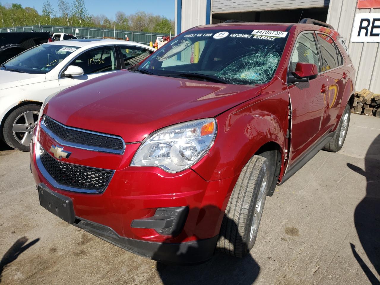 Photo 2 from auction – 2013 CHEVROLET EQUINOX LT with VIN 2GNALDEK7D1131702