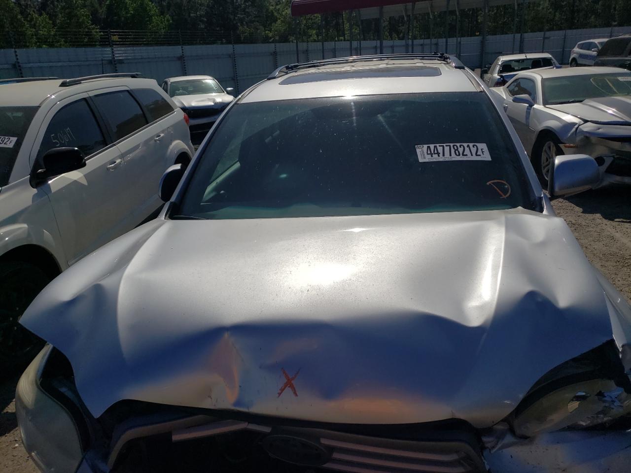 Photo 7 from auction – 2010 TOYOTA HIGHLANDER with VIN 5TDJK3EH0AS031780