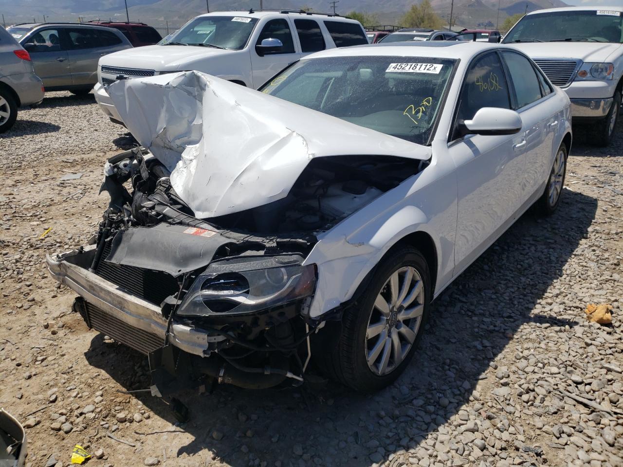 Photo 2 from auction – 2010 AUDI A4 PREMIUM with VIN WAUEFAFL9AN053289