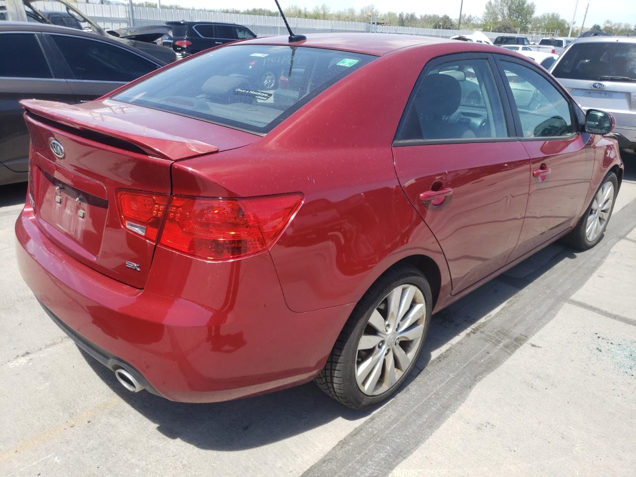 Photo 4 from auction – 2012 KIA FORTE SX with VIN KNAFW4A36C5590685