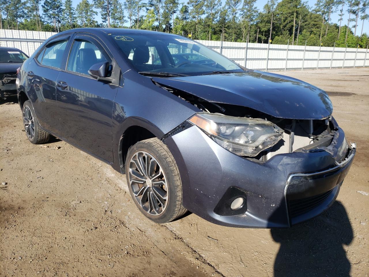 TOYOTA COROLLA L 2015 with VIN 2T1BURHEXFC284818 - Photo from auction