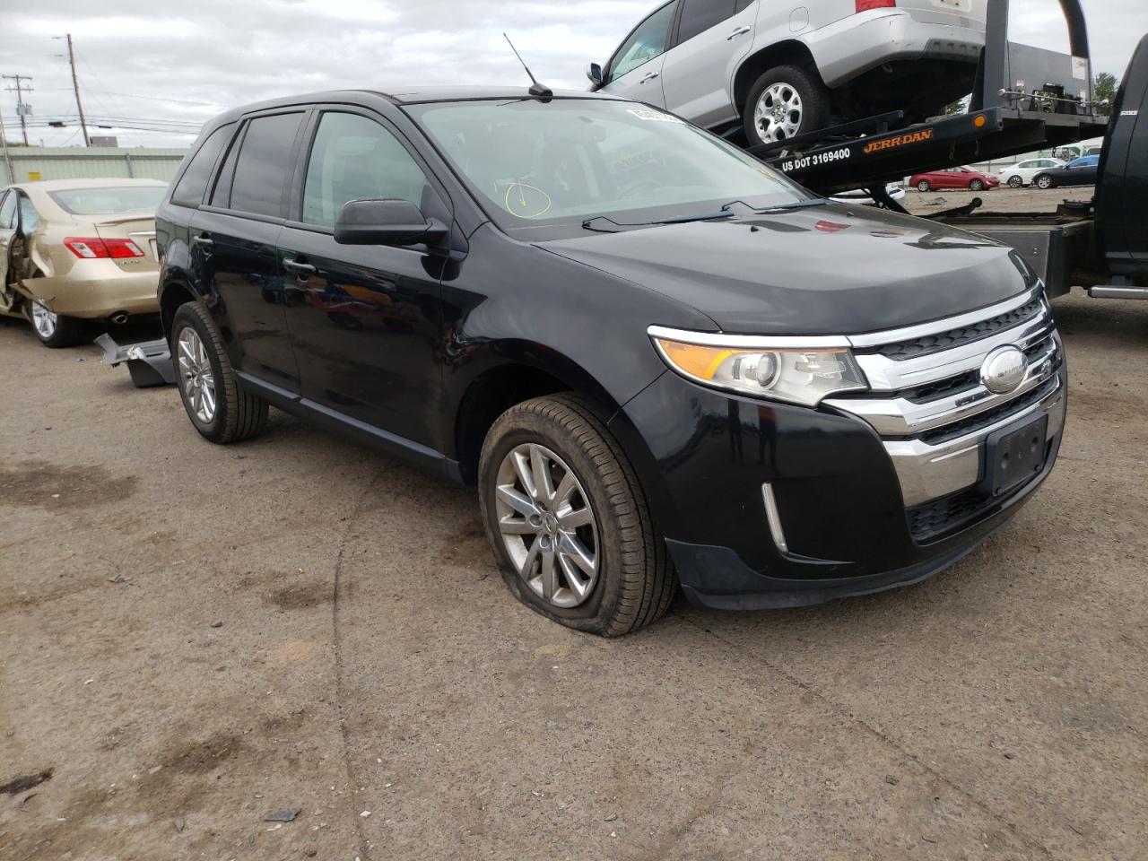 FORD EDGE SEL 2013 with VIN 2FMDK4JC4DBA88546 - Photo from auction
