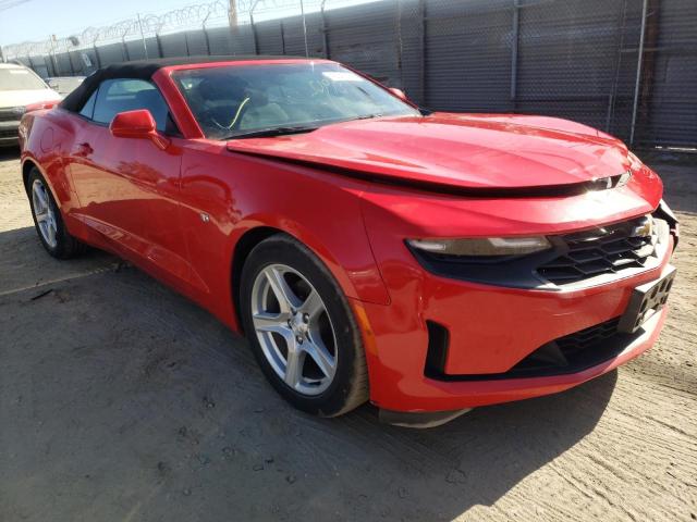Photo 1 from auction – 2021 CHEVROLET CAMARO LS with VIN 1G1FB3DS1M0127811