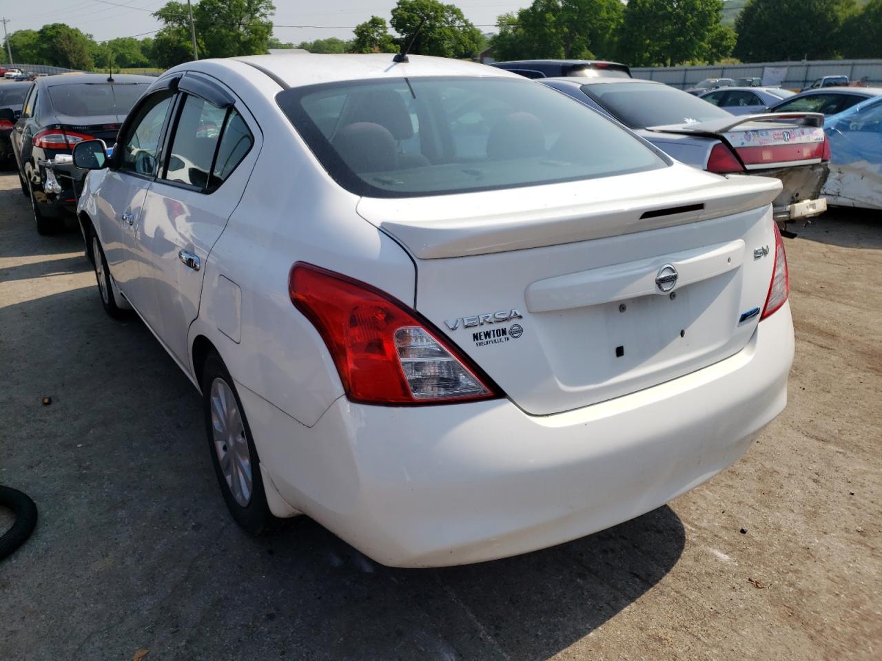 Photo 3 from auction – 2014 NISSAN VERSA S with VIN 3N1CN7AP6EK454467