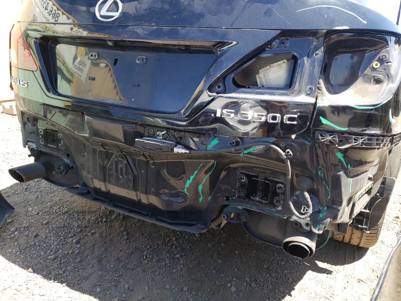 Photo 9 from auction – 2010 LEXUS IS 350 with VIN JTHFE2C25A2502964