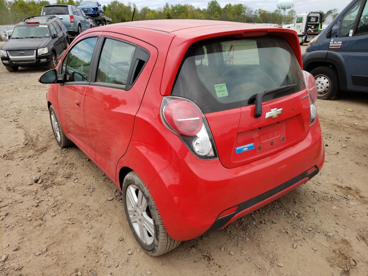 Фото 3 с аукциона – 2014 CHEVROLET SPARK 1LT с VIN KL8CD6S99EC578337