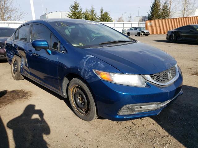 HONDA CIVIC LX 2014 with VIN 2HGFB2F55EH007811 - Photo from auction
