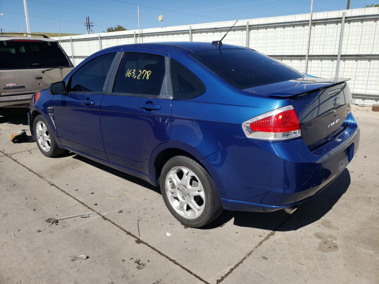 Photo 3 from auction – 2008 FORD FOCUS SE with VIN 1FAHP35N58W159387