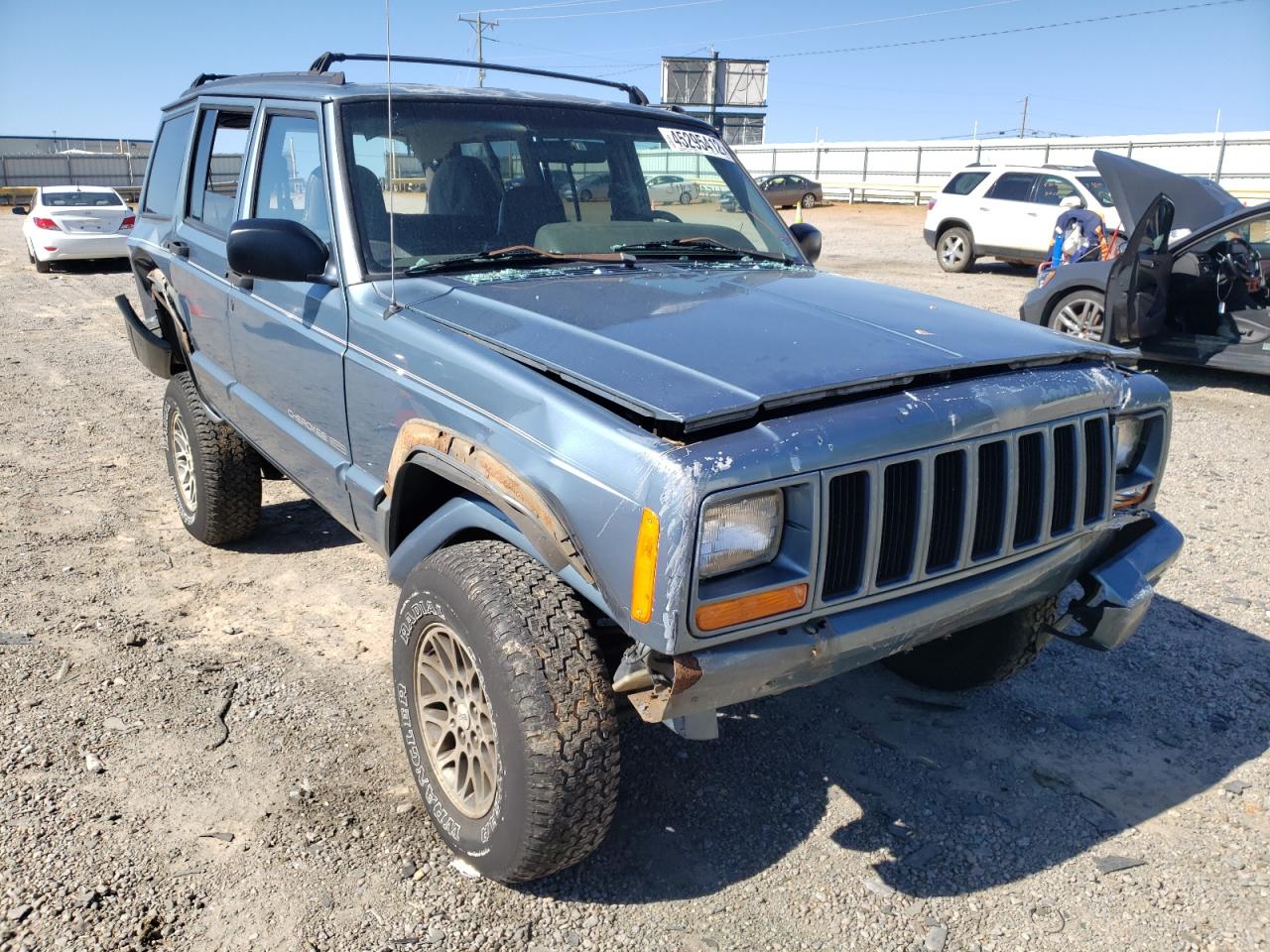 JEEP CHEROKEE C 1997 with VIN 1J4FJ78S1VL578405 - Photo from auction