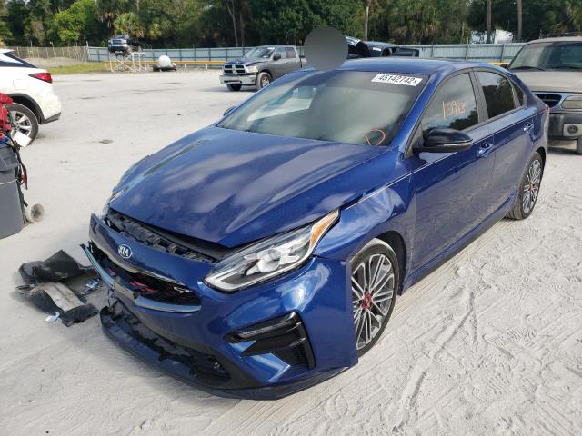 Photo 2 from auction – 2021 KIA FORTE GT with VIN 3KPF44AC2ME314647
