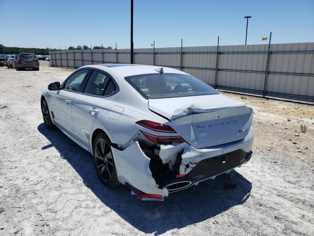 Photo 3 from auction – 2022 GENESIS G70 BASE with VIN KMTG54TEXNU083811