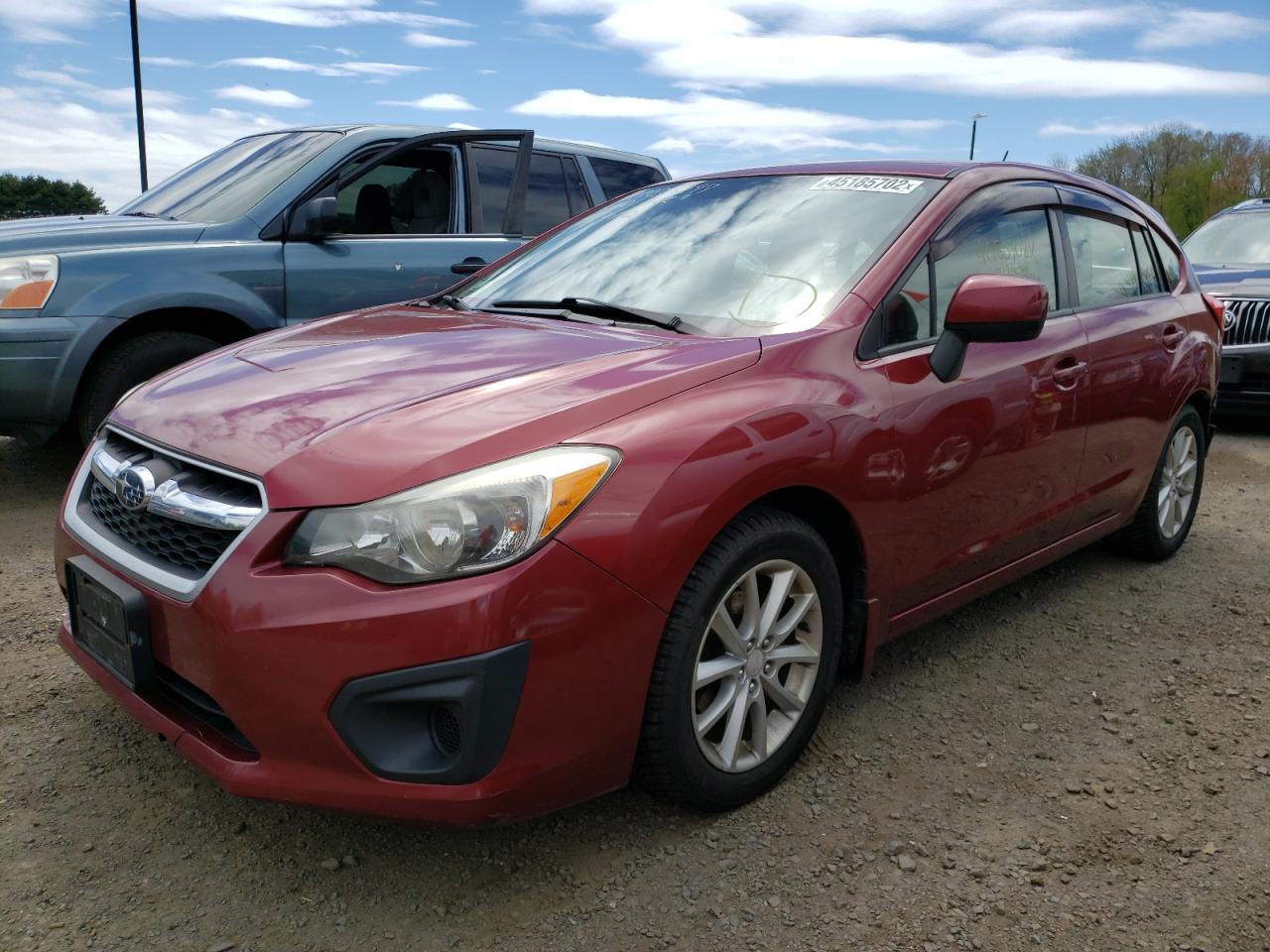 Photo 2 from auction – 2014 SUBARU IMPREZA PR with VIN JF1GPAC63E8236317