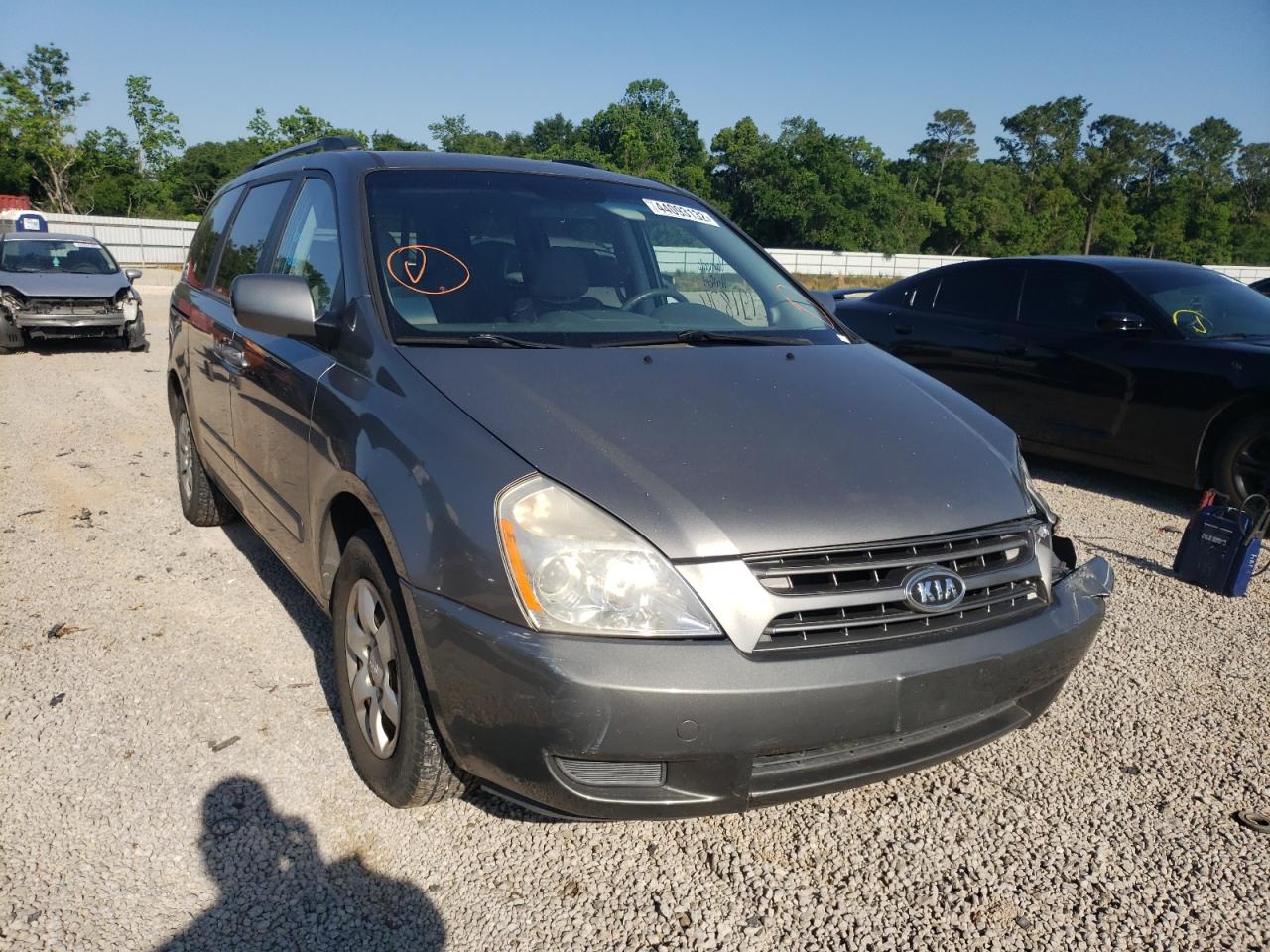 KIA SEDONA LX 2010 with VIN KNDMG4C30A6327149 - Photo from auction