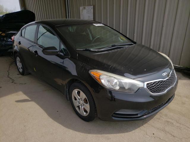 KIA FORTE LX 2015 with VIN KNAFX4A64F5427593 - Photo from auction